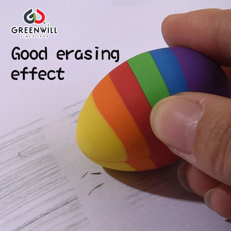 Multi Color Egg Design Eraser Gw003-1