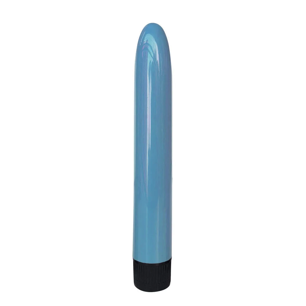 Battery Type 7 Inch Vibrating Long Bullet Anal Toy