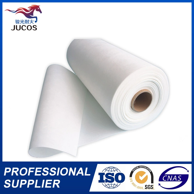 High Purity Alumina-Silica Fibres Lightweight Refractory Material Ceramic Fiber Paper