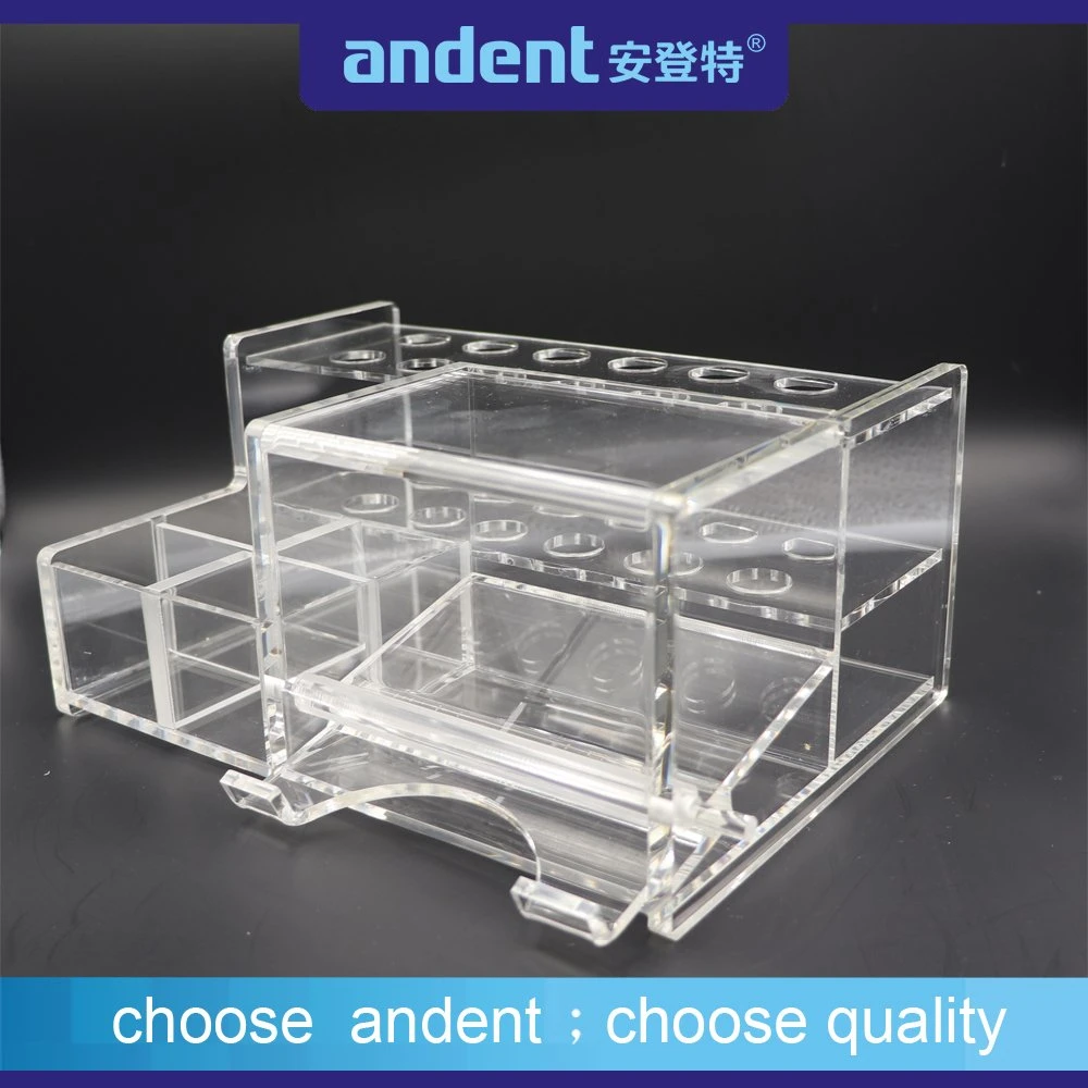 Dental Case Stand Adhesive Resin Syringe Acrylic Organizer Holder