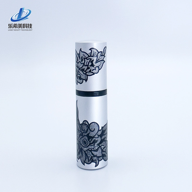 Parfume Cosmetic Packaging Glass Perfume Tube 10ml Twist up Metal Coat Spray Bottle Aluminium Perfume Atomizer Easy Take