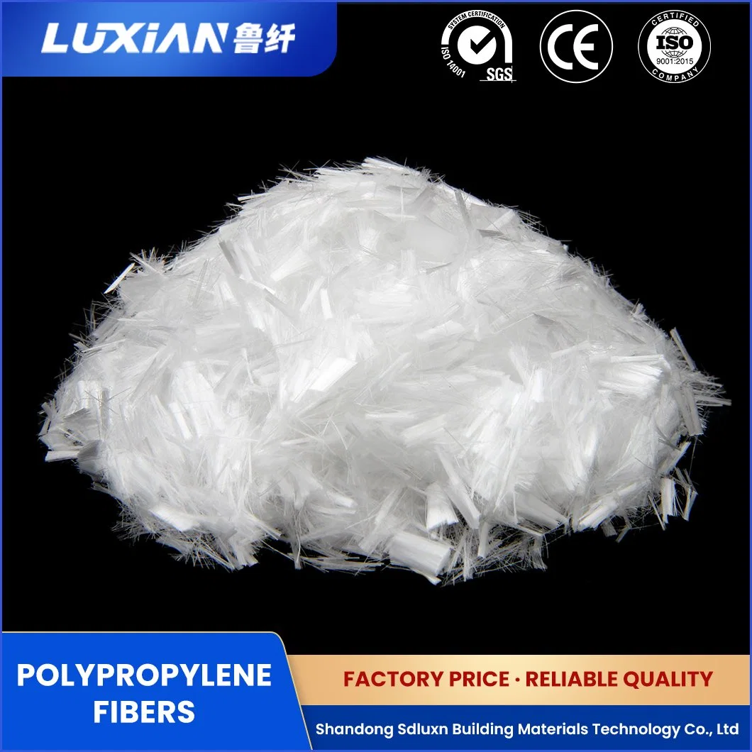 Sdluxn Baumwolle Stapelfaser Lxbk Modifiziertes Polypropylen Polypropylen Material Faser China Elektrische Isolierung Beton Additive Polypropylen-Faser Lieferanten