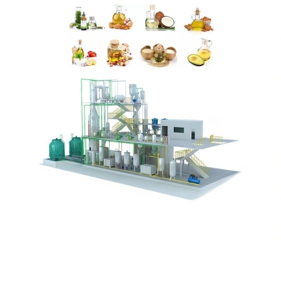Planta de Refino de Petróleo crudo completo automático/línea de producción de Petróleo comestible