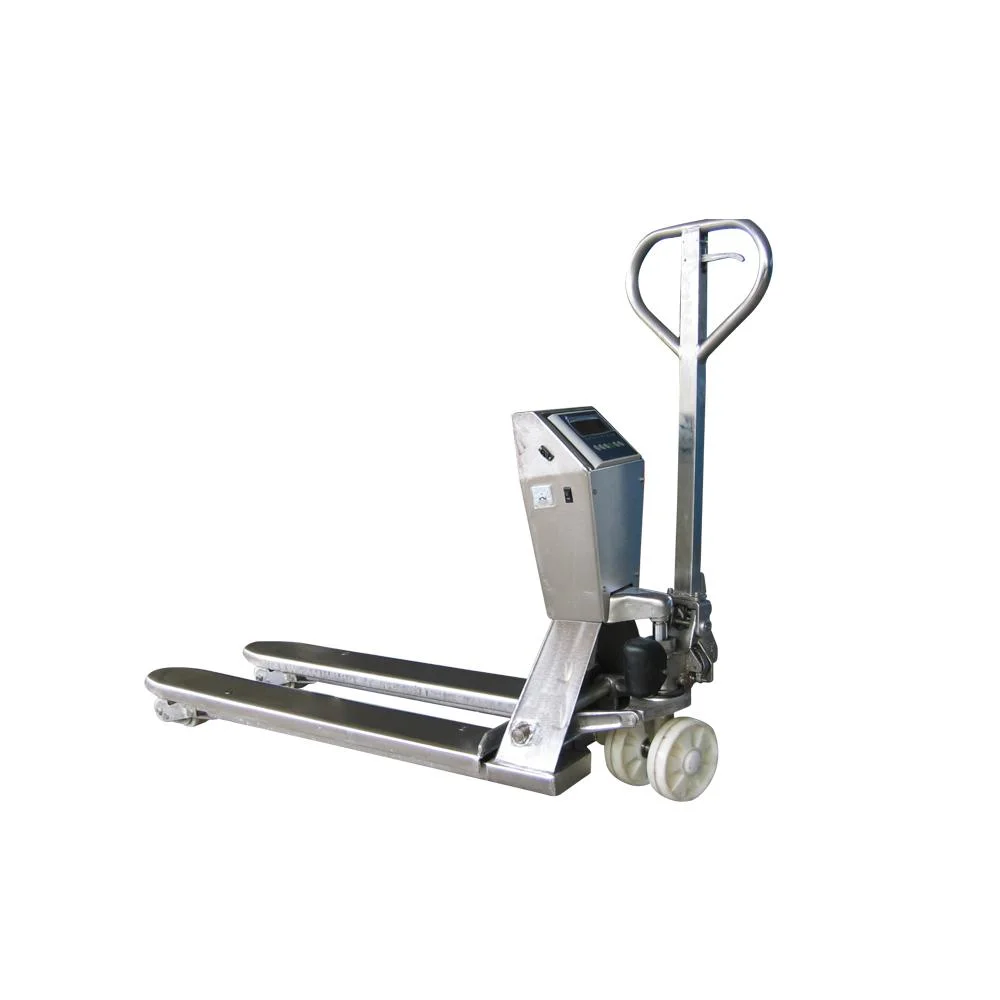 China Factory Outdoor SS304 2000kg Hand Pallet Truck Scale