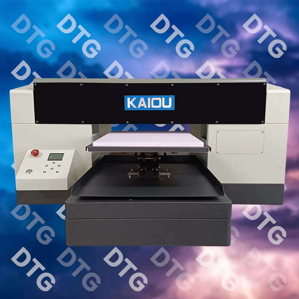 Kaiou A3 Digital Printing Tshirt Machine Single Station Dual XP600 DTG Printer