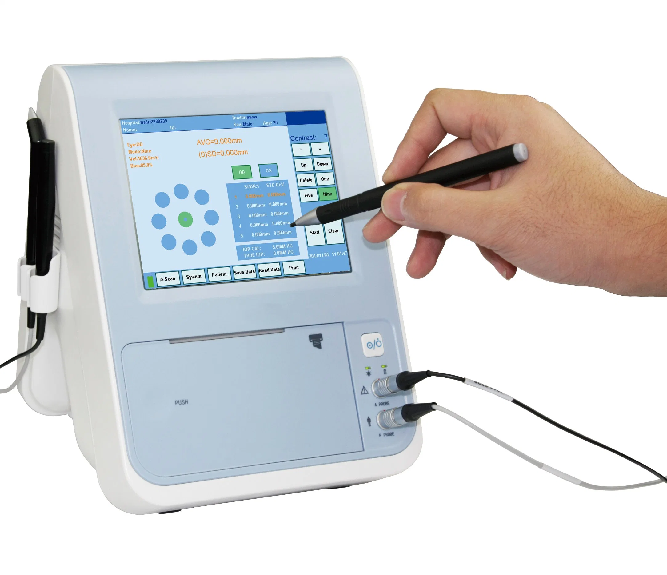 Medical Ophthalmic Biometer & Pachymeter Ultrasound