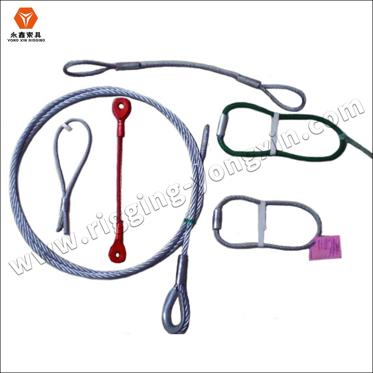 Wire Rope Slings with Socket or Swaged Joint Soft Loop Slings