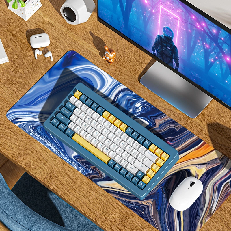 Großhandel XXL große spritzwassergeschützte Tuch Gaming Mouse Pad - verlängert - Mehrfarbig