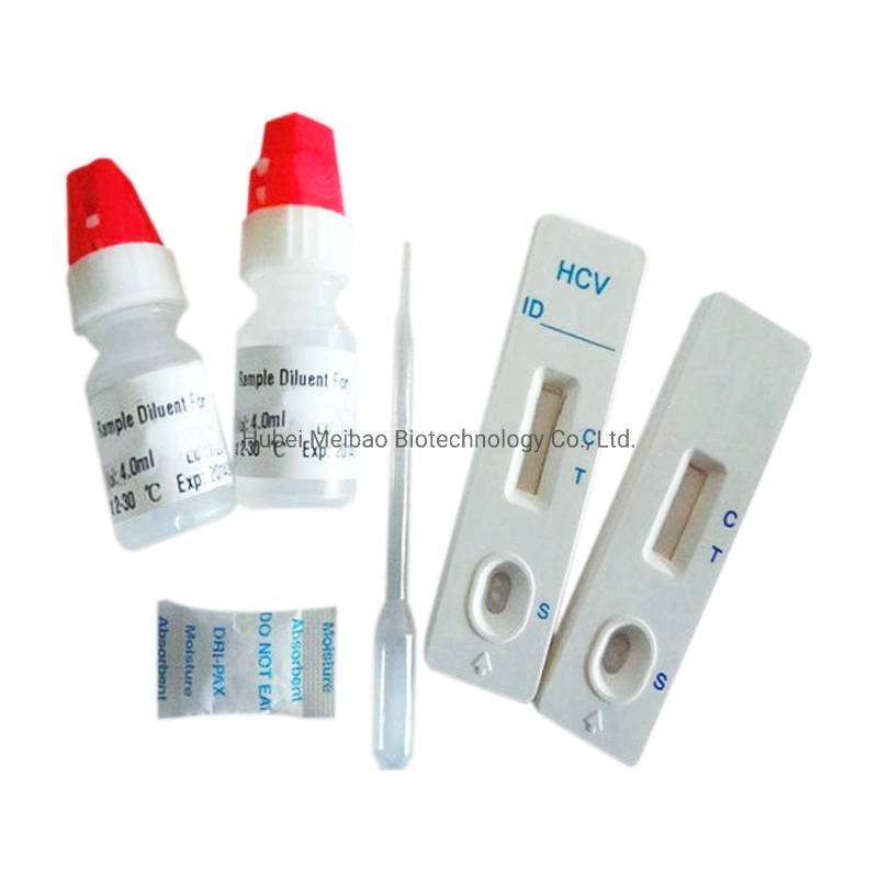 Accurate Disposable Wholesale/Supplier Blood/Serum/Plasma Home and Clinical China Blood HCV Rapid Test Kit