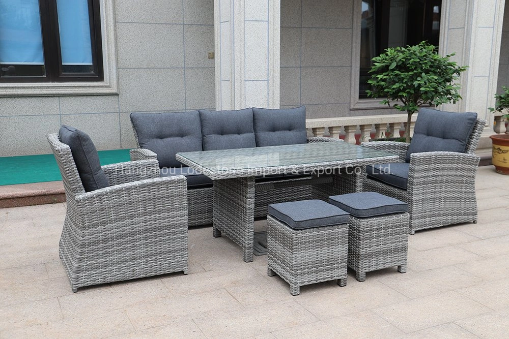 Hot Sale European Style Outdoor Furniture Modern Garden Sofa Rattan Set China Patio Furniture