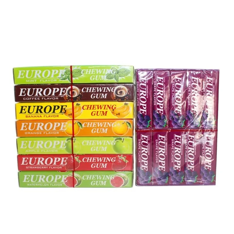 Wholesale/Supplier Custom OEM Design Fruity Europe Chewing Gum