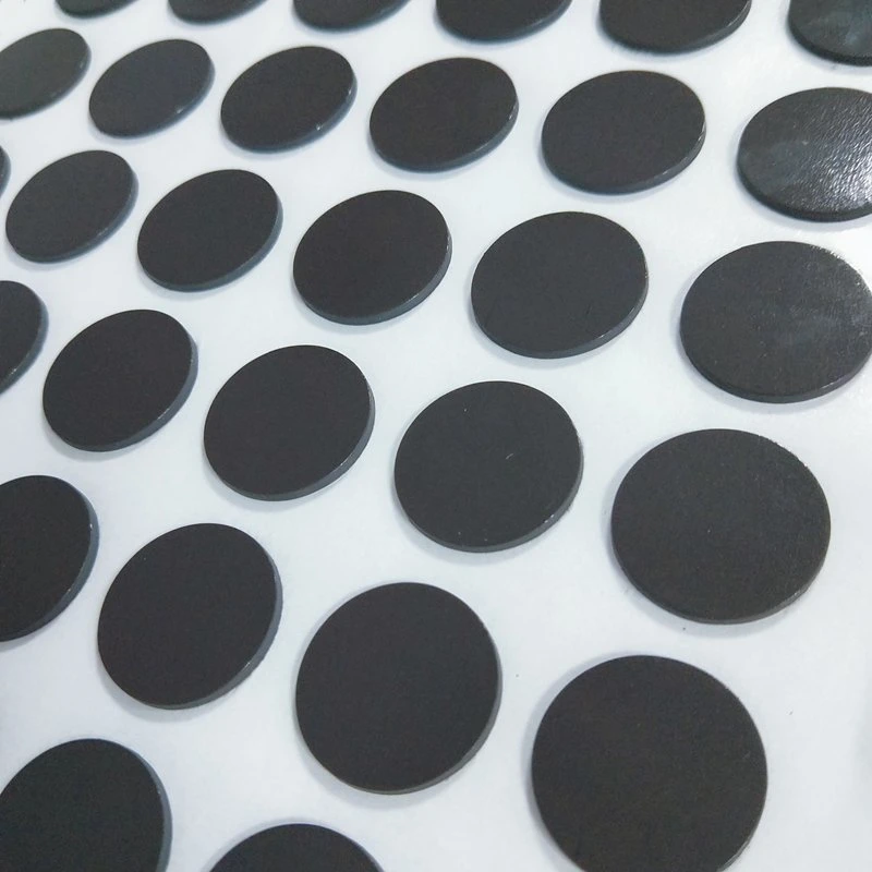 Factory Production Flexible Magnetic Dots with Strong Self Adhesive Flexible Sticky Magnets