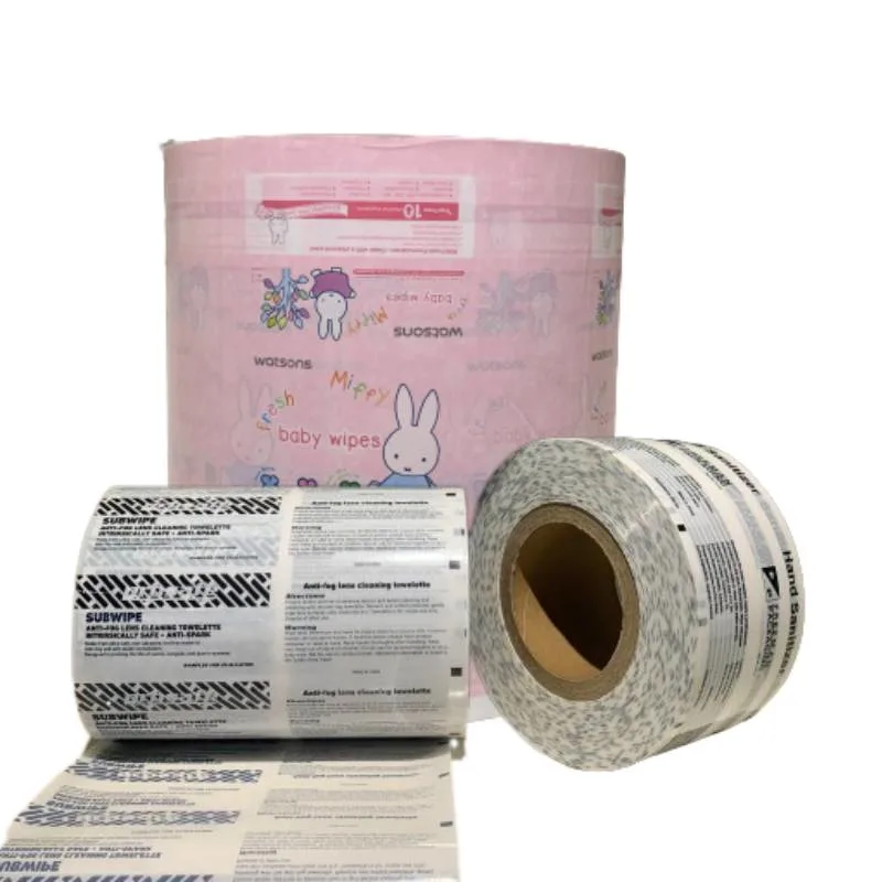 Heat Sealing Pet/White PE Composited Material for Baby Wet Wipe Tissue