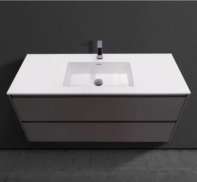 Wall-Mounted Soft-Close Bathroom Modern Vanities Customized Manufacture High quality/High cost performance  Bathroom Furniture