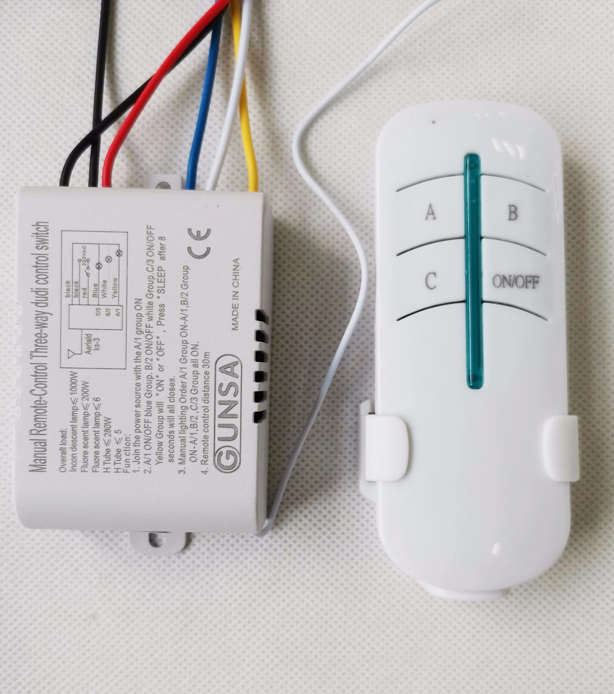 3-Wege-Fernbedienungsschalter 220V Digitale Fernwirkschalter