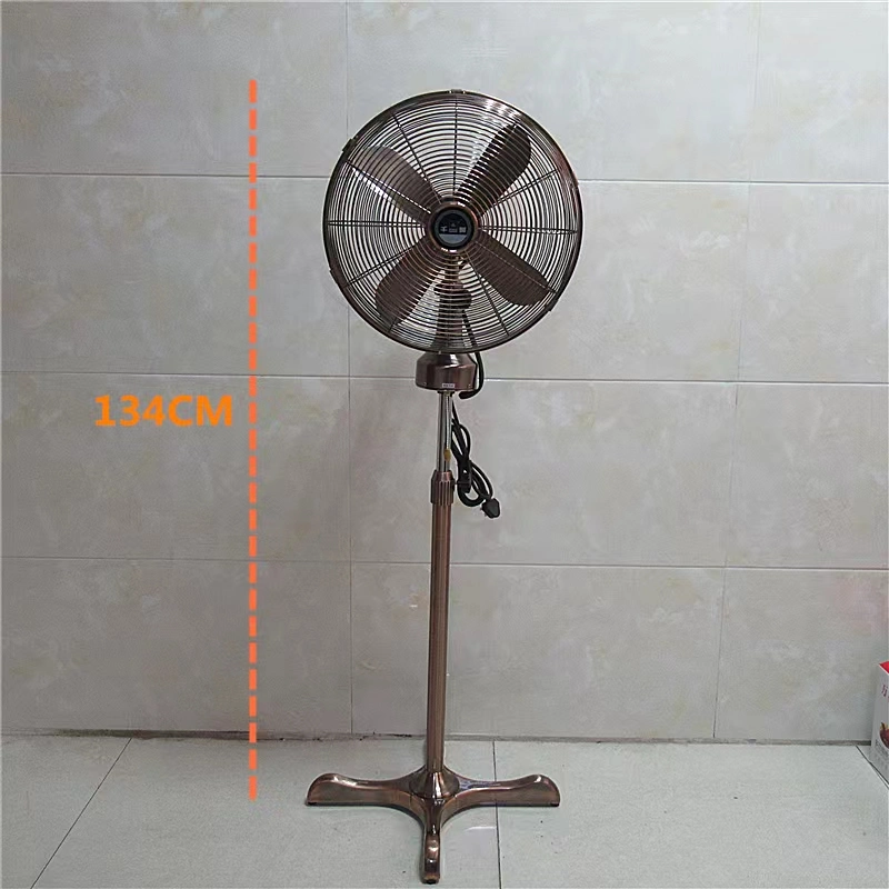 16" China Manufacture Evernal Oscillating Pedestal Metal Stand Fan with Cross Base.