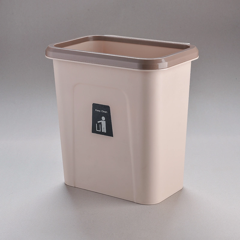 Amazon Hot Sale Plastic Garbage Bin Kitchen Trash Can, Wall Mountable Waste Bins