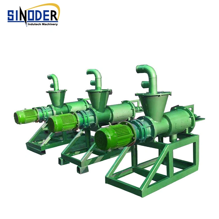 Poultry Waste Processing Equipment Cow Dung Dewatering Machine Manure Solid Liquid Separator