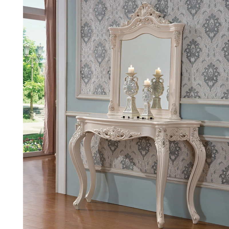 Solid Wood Console Table in Optional Furniture Color for Home Furniture