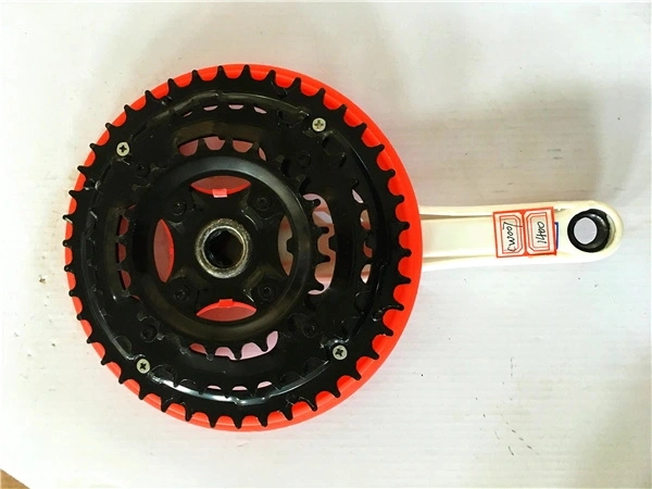 Precio al por mayor estrecho ancho Chainring 104 BCD bicicleta &amp; Crankset de motocross para MTB BMX