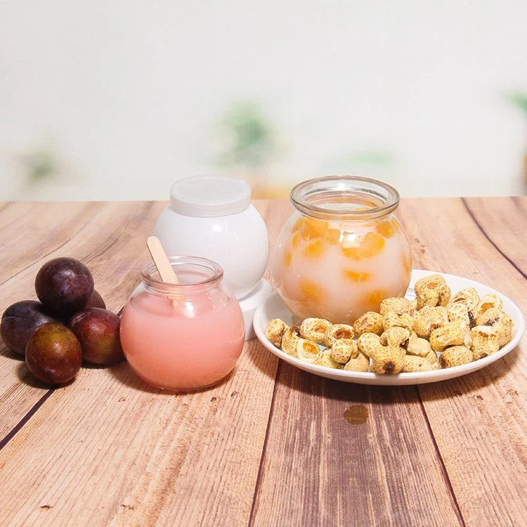 Fabrik Preis Löschen Leere Eis Frische Milch Glas Pudding Glas