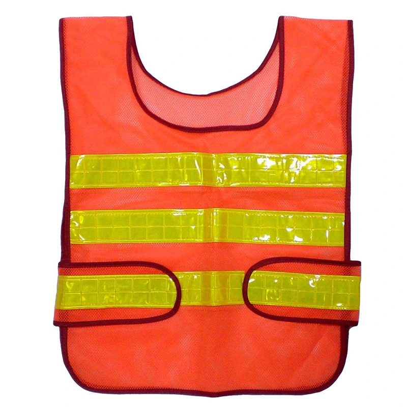 Orange Color Safety Vest Security Vest Reflective Safety Vest Cheap Price