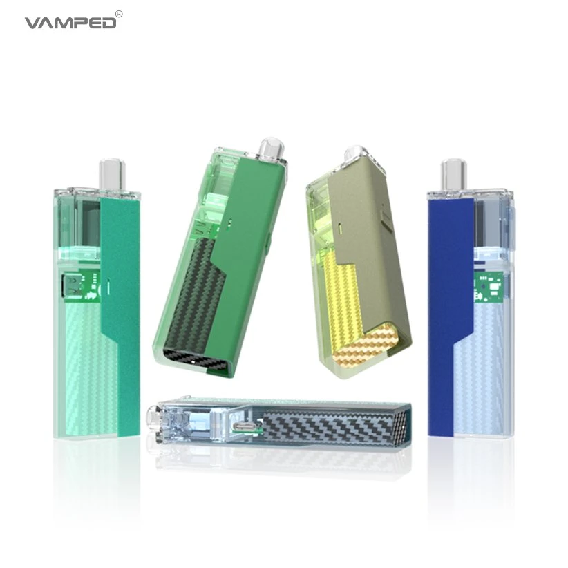 Shenzhen Private Label 16W Refillable Rechargeable Dtl Airflow Adjustable Amg Pod Kit Vape