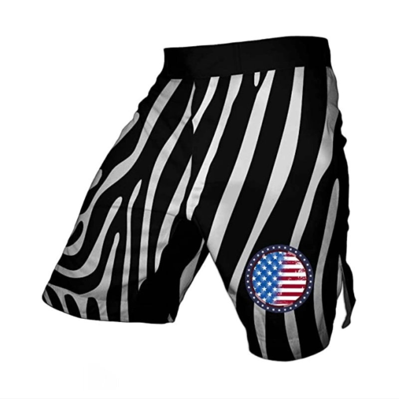 Short MMA polyester Wholesale/Supplier Short MMA Black Short Short vêtements thaïlandais Boxer MMA