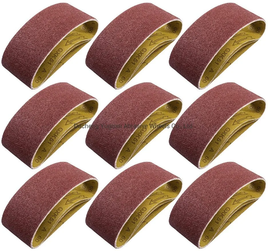 Customized Paper Sanding Belts Wide Abrasive Belt for Wood Grinding Wood Polishing