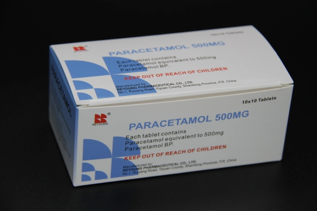 مضادات البيريوتيك العالية الجودة والمسكنات، أقراص الباراسيتامول 100ملغ؛