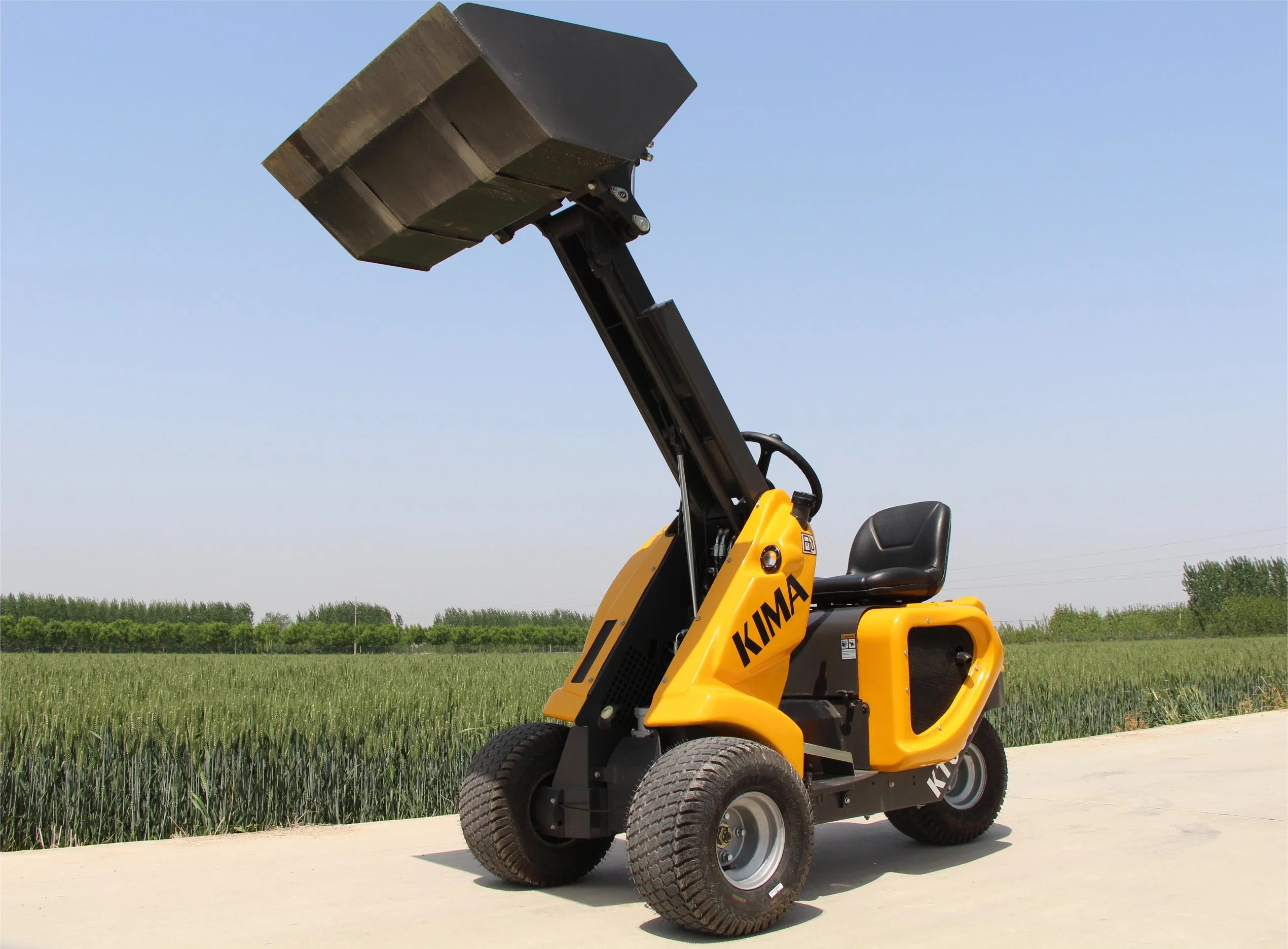 CE Approved New KIMA K1030 China Euro5/EPA4 Engine Mini Wheel Loader with High quality/High cost performance 