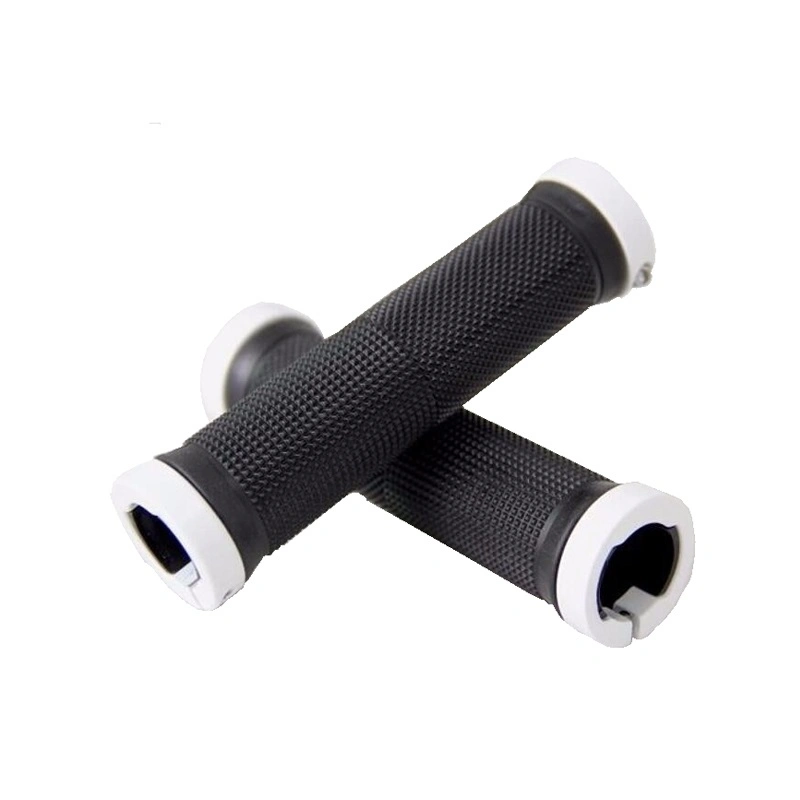 Non-Slip Fitted on Handlebar Bicycle Rubber Grips Bike Grips (HGP-015)