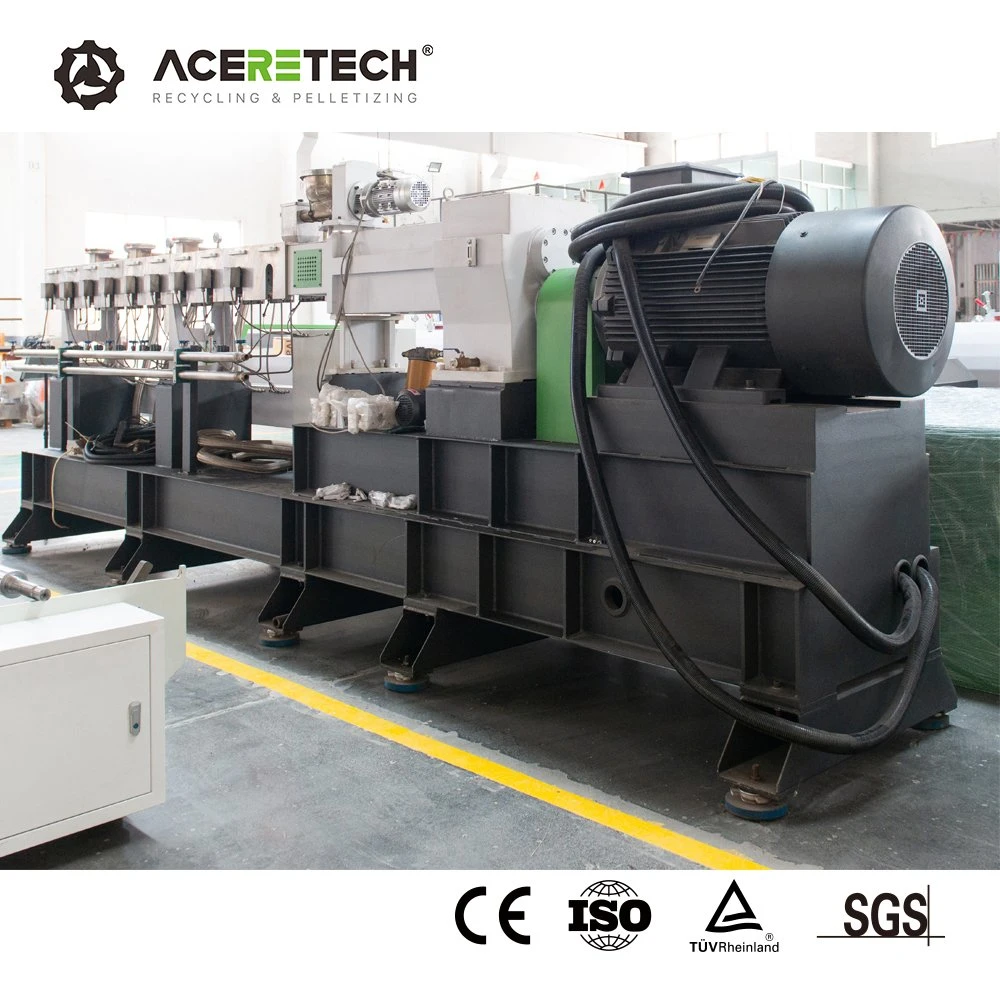 Aceretech Plastic Recycling Pet Bottle Recycling Equipment for Plastic Wheel Material Re-Pelletizing