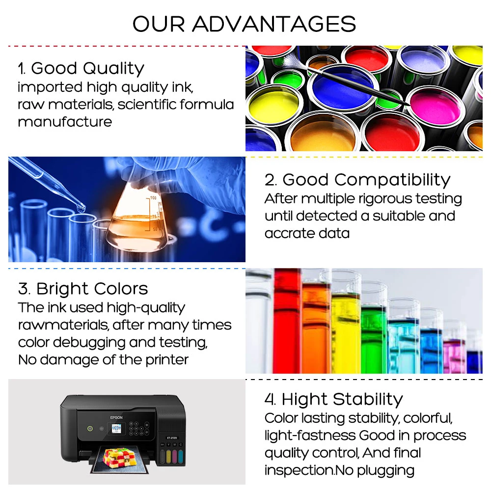 L&C Textile Printing Sublimation Printing Ink Cheap Bulk Dye Sublimation Ink for Epson L1110 2720 T5270 T3000 T5000 T502 L3115 F7200