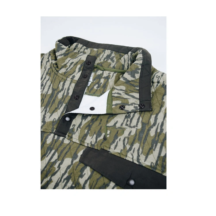 Hombres Primavera Otoño capa fina Caza Camuflaje Hoodie