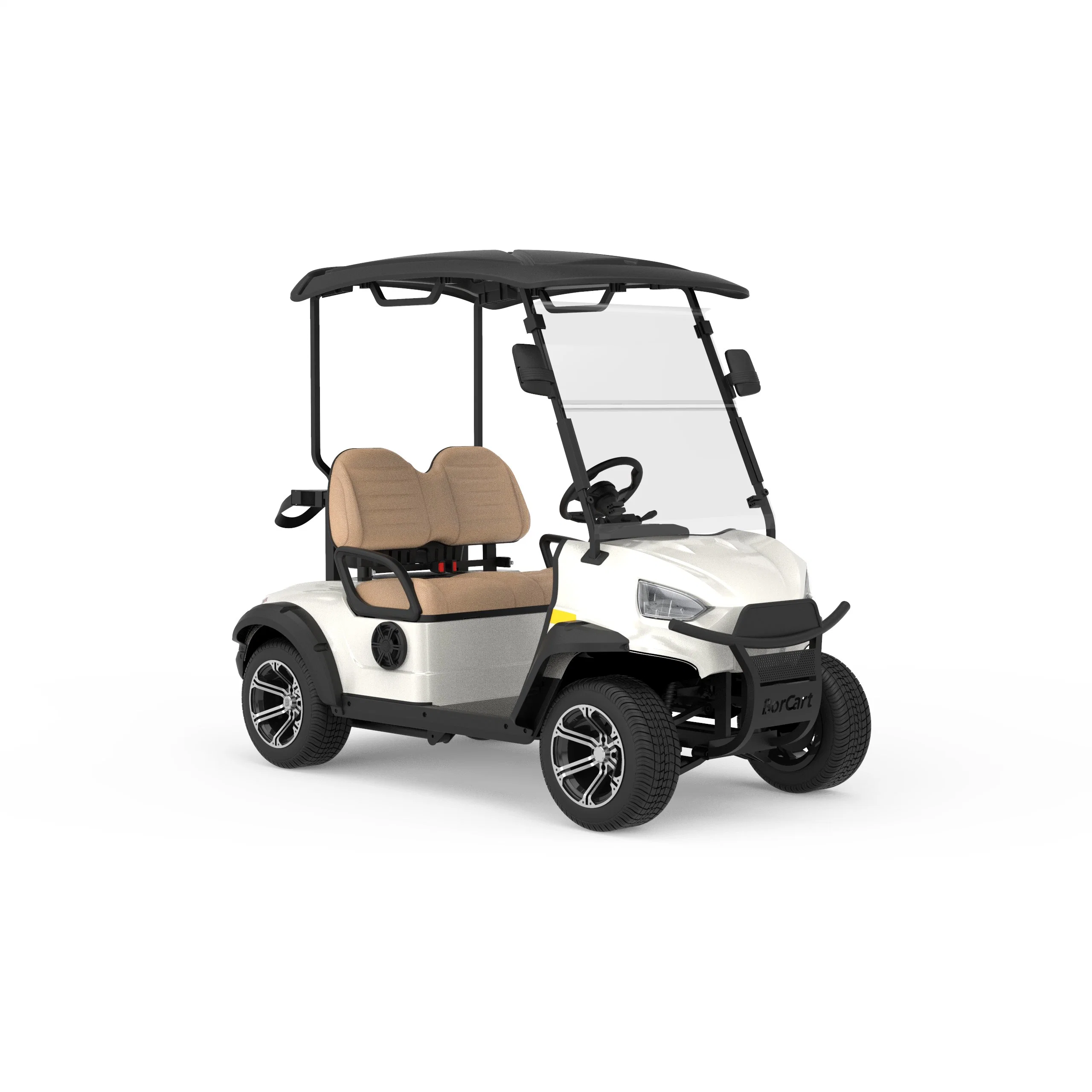 China Golf Carts Manufacturer 2 Seat Sightseeing Bus Electric Golf Cars