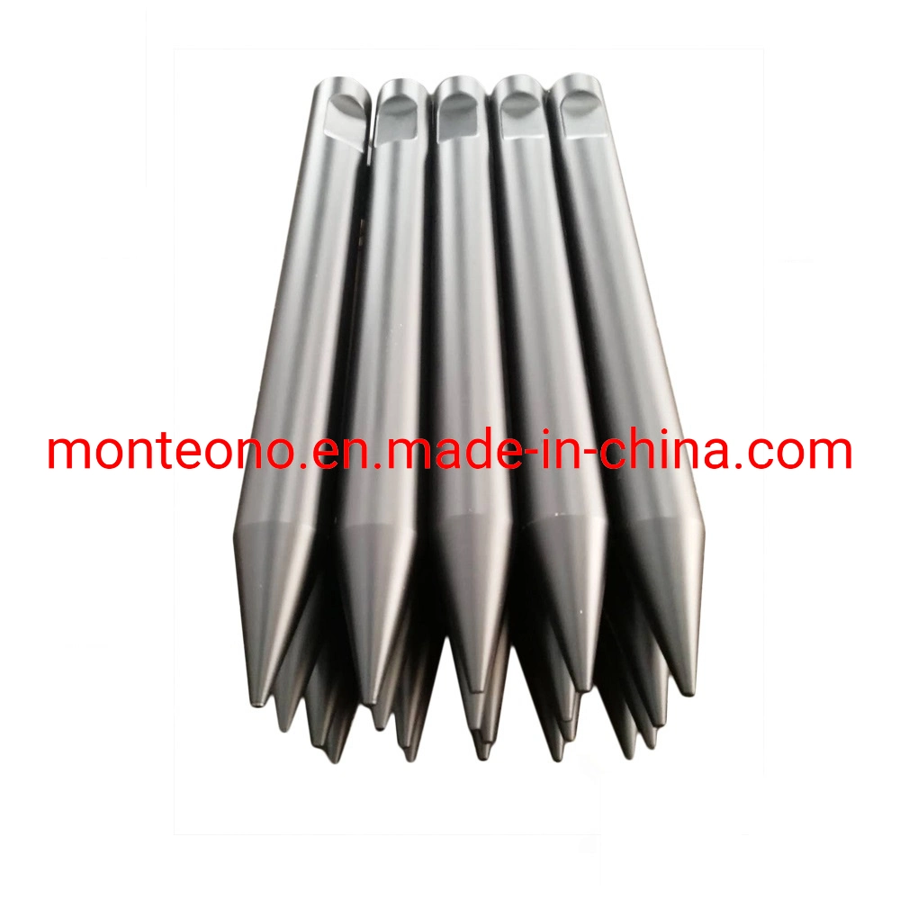 Hm45/Hm100/Hm600/Hm1180 Hydraulic Rock Breaker Chisel for Excavor Breaker Hammer Parts Demolition Rock Stone