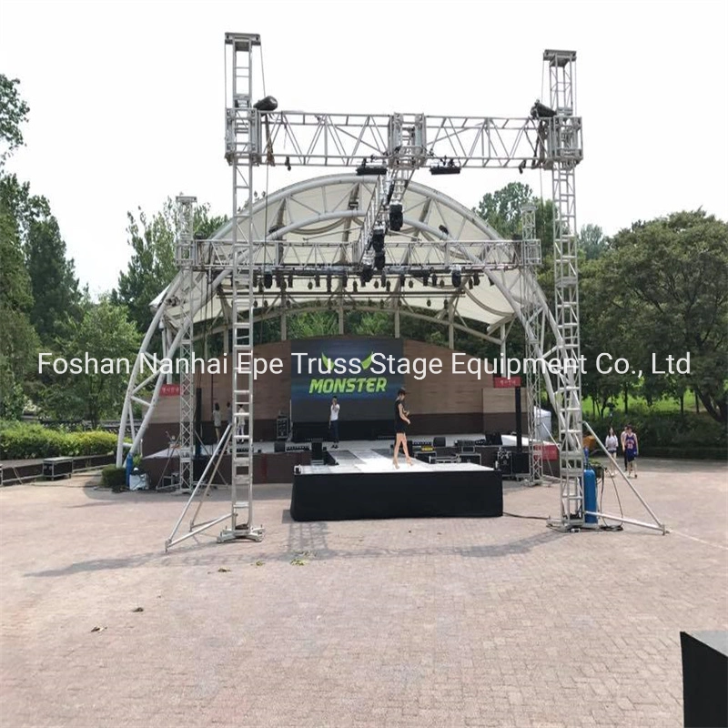 Bolt and Spigot Truss Stage Exhibition Display Truss Outdoor Concert Event Stage Lighting System Trussing Aluminum Stage Truss for Wedding