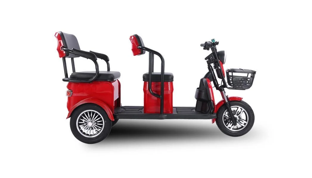 Three Wheel Electric Mobility Tricycle for Elder Passenger Tricycle Rickshaw Cargo Vehicle