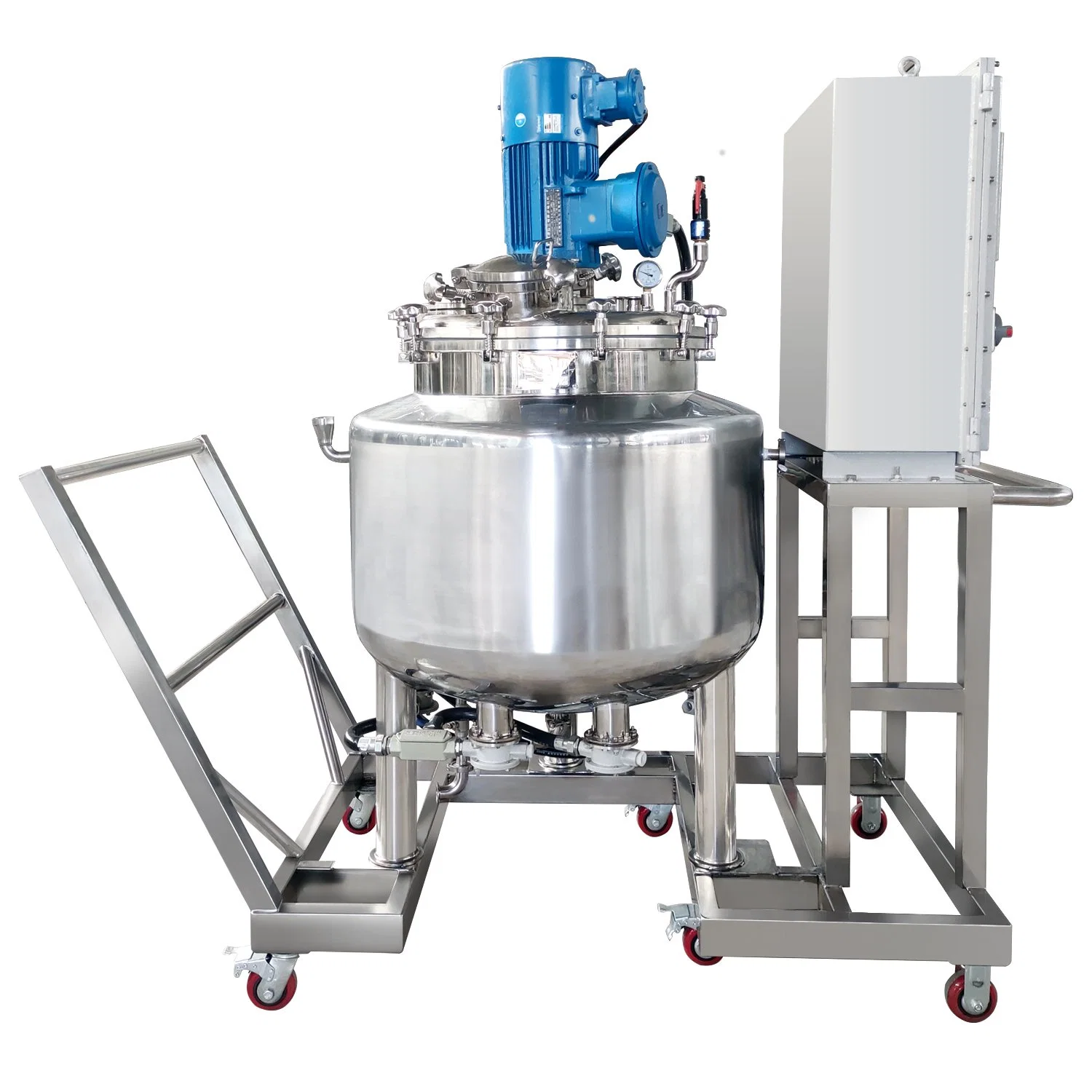 Mobile 200L SUS 316L Stainless Steel Mixing Tank