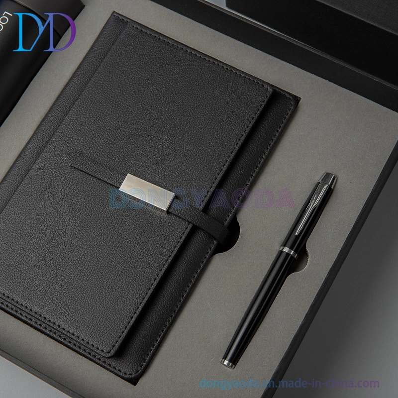 Le Buckle Insulation Cup Gift Box A5 Notebook Leather Meeting Book Anniversary Corporate Gifts