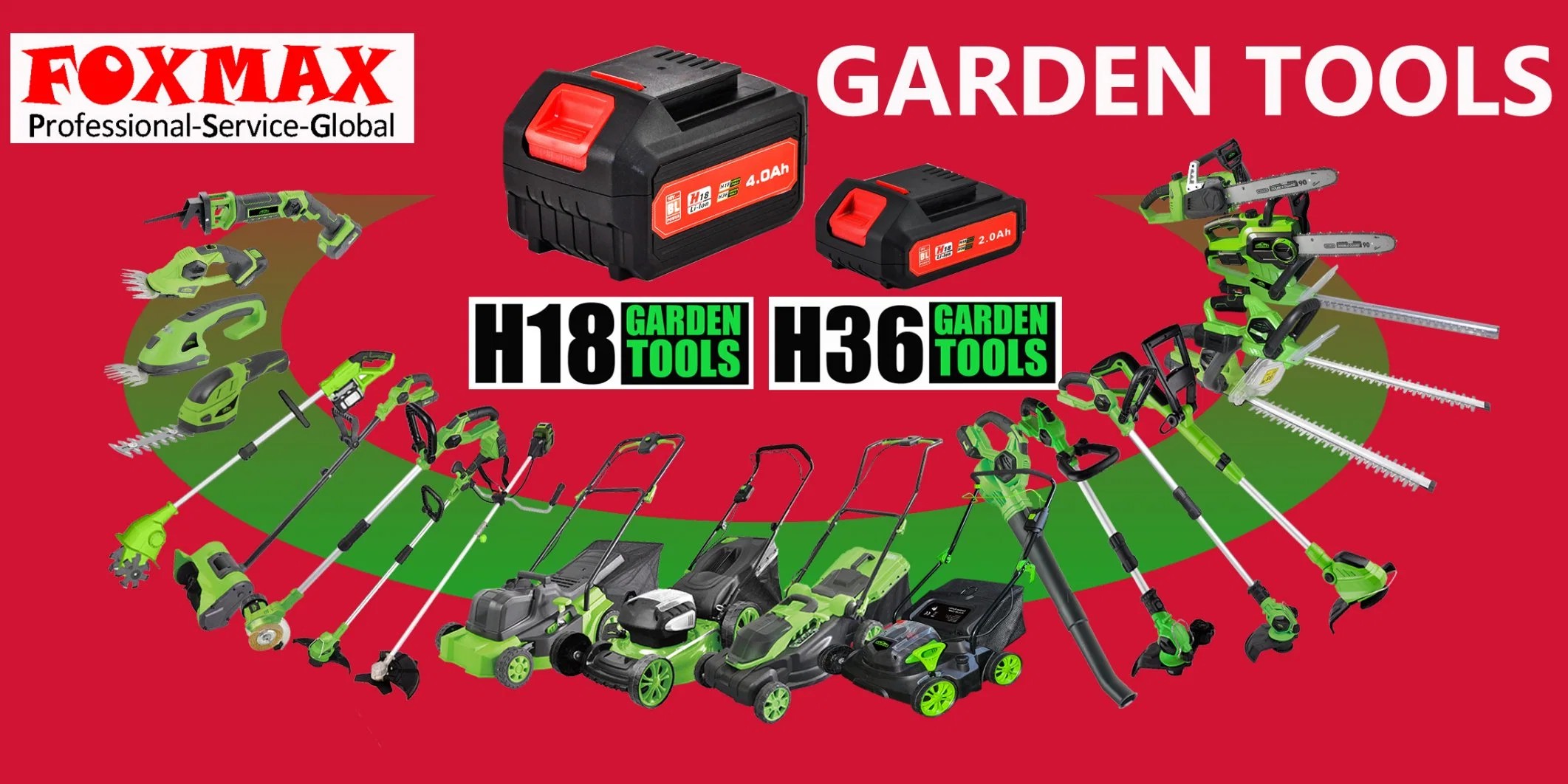 36V Brushless Hand Push Garden Battery Lawn Mower (FMGT-120)