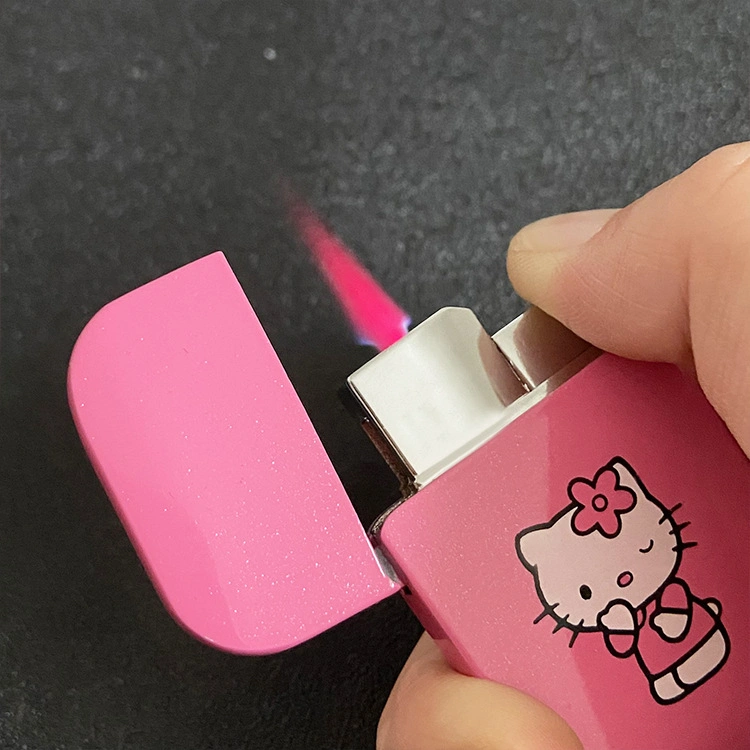 Cigarette Night Glow Lighter Rechargeable Tobacco Lighter Factory Flame Lighter