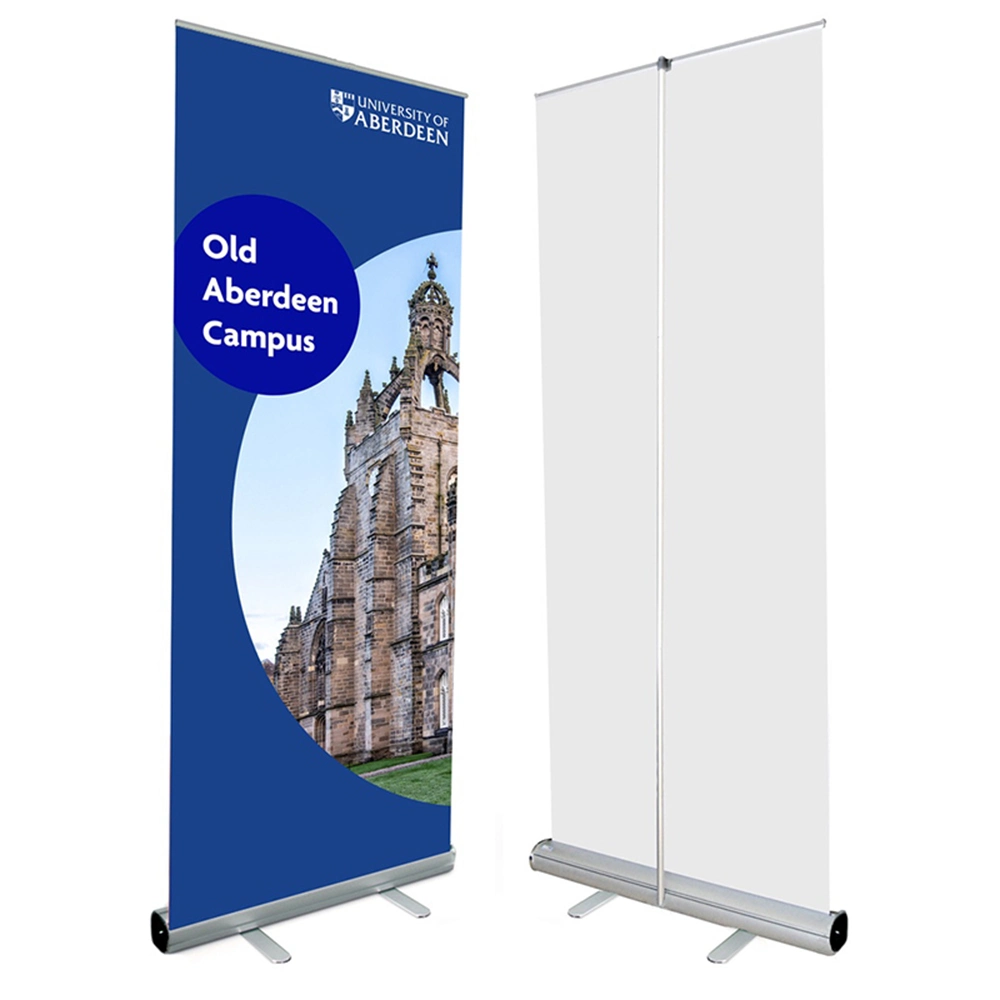 Hot Sale Aluminum Roll-up Banner Good Quality Display Stand for Exhibition Meeting