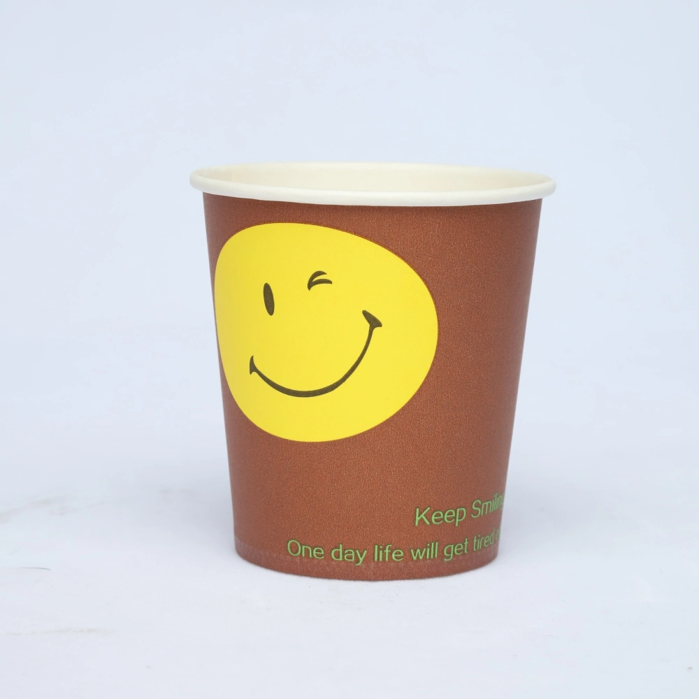 Disposable Cup Juice Single Wall Coffee Paper Cup