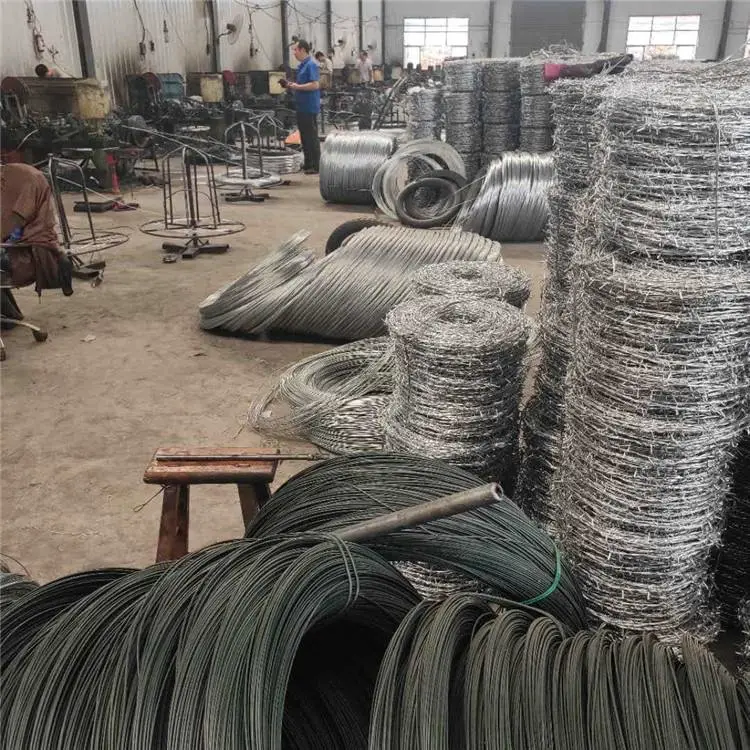 Fence Iron Barbed Wire Stainless Steel Anti Climbing Galvanized Anti-Theft Plastic Coated Iron Thistle Barbed Rope