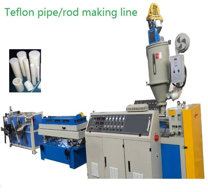 PTFE Flexible Tube PTFE Pipe Flexible Rod Extrusion Making Line