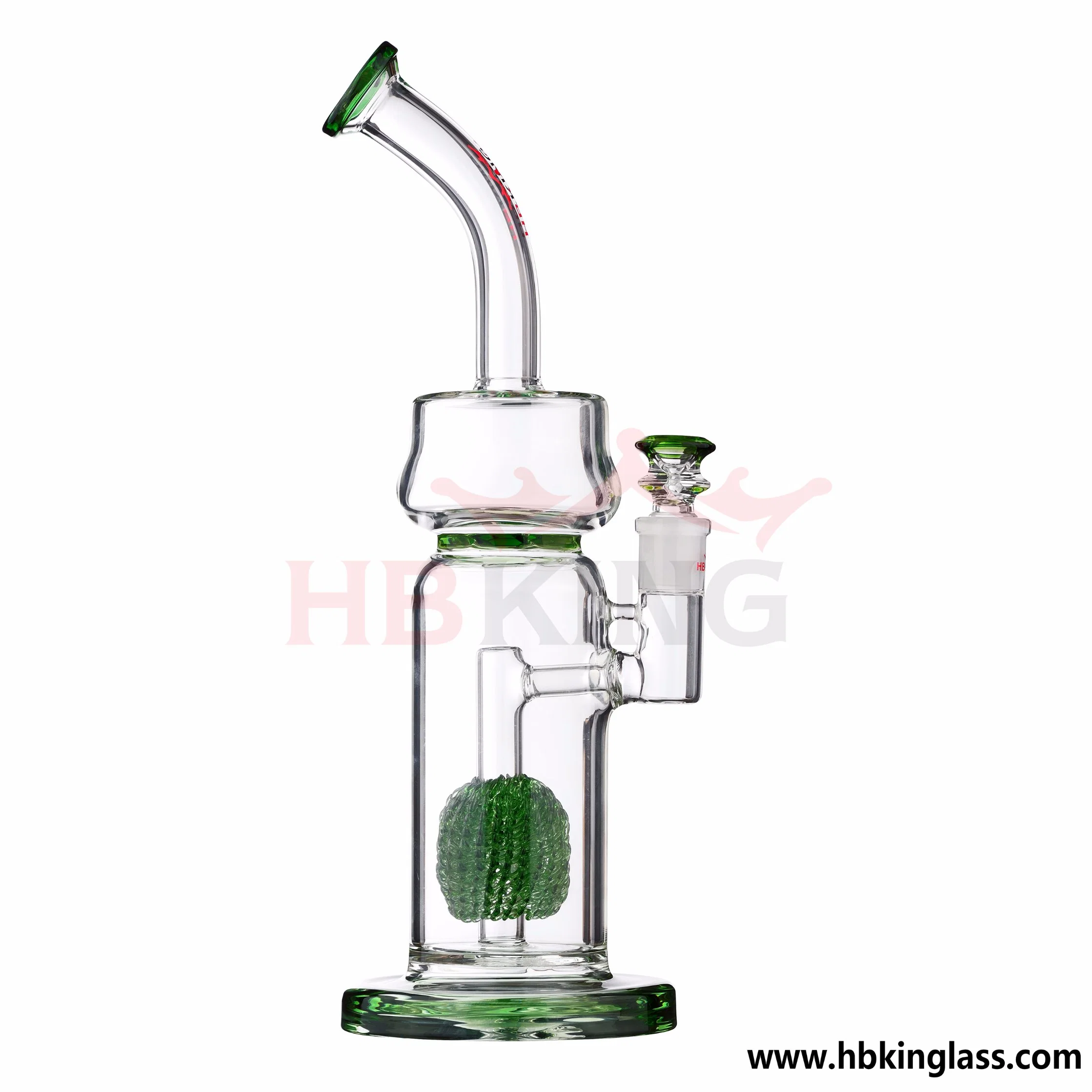 China Manufacturer New Heady DAB Rig Glass Water Pipe, Diamond Glass Wholesale/Supplier Recycler Glass Smoking Pipe