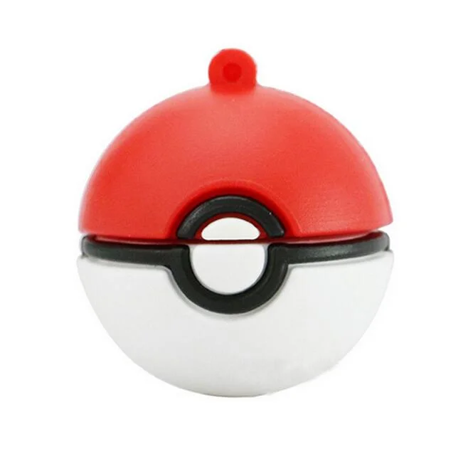 2016 Nuevo lindo Pokemon Pokeball USB Flash Pen Drive