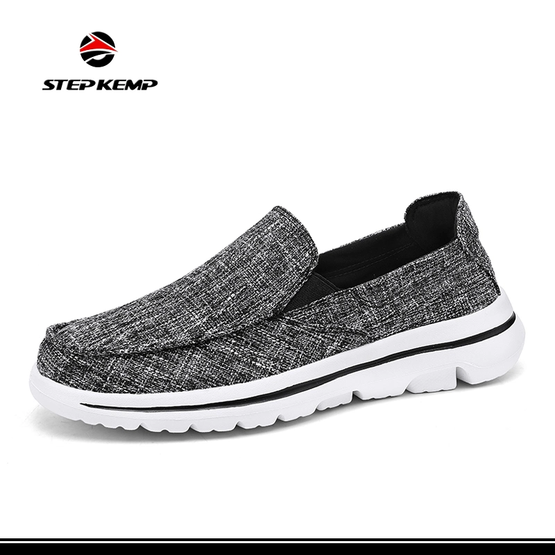 Leisure and Comfort Sneakers Customized Fashion Footwear Casual Men Canvas Shoes Ex-23c4057